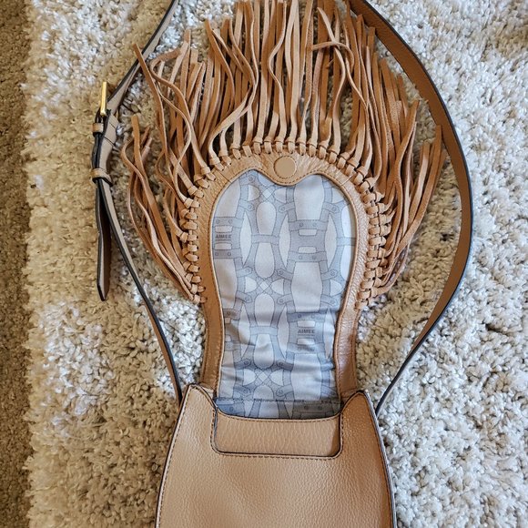 NWOT Aimee Kestenberg Leather Fringe Crossbody Bag - Picture 6 of 11